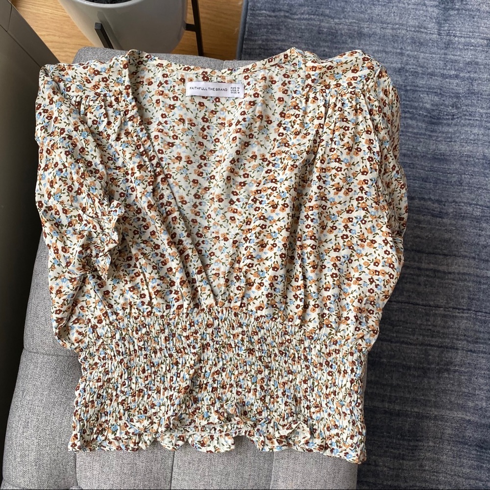 “Faithfull The Brand” Blouse, Size M
